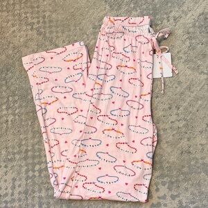 Women’s Taylor Swift Pink Pajamas with Colorful Print